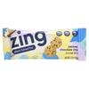 Zing Bars Plant-Based Bars, with Oatmeal Chocolate Chip Almond Butter, 12 Bars, 1.76 Oz (50 G) Each