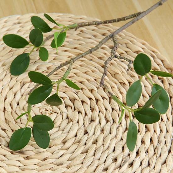 Lifelike Artificial Plant Branch Leaf Flower Arrangement for Garden DIY Party