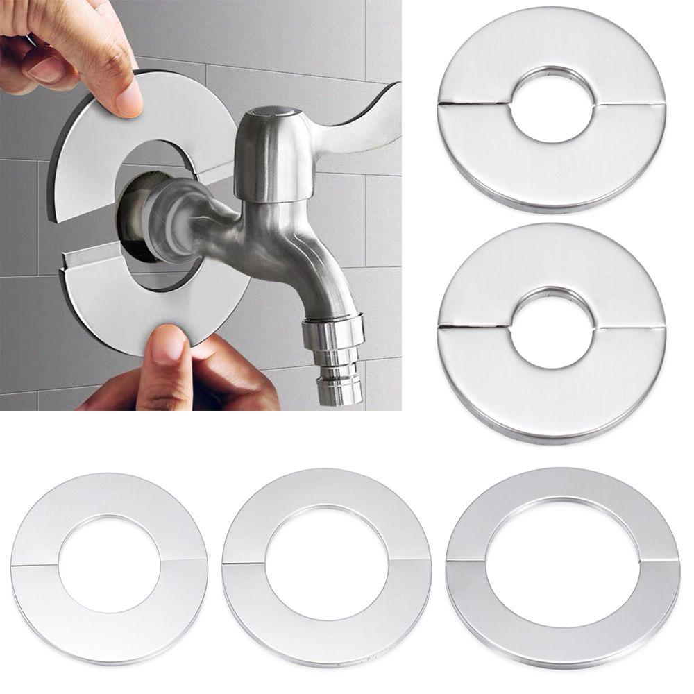 Flange Stainless Steel Faucet Decor Pipe Wall Covers Faucet Accessories Faucet Decorative Cover