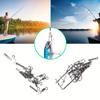 Fishing Wire Leaders Antibite Leaders Fishing Tackle Fish Hook Anti-Bite Wire Line Leader with Rolling Swivels and Snap