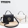 Women PU HandBag Women Single Shoulder Bags Casual Small Square Bag Solid Color Soft Messenger Bag