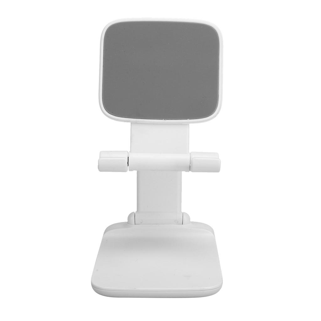 Adjustable Desktop Mobile Phone Tablet Stand Webcast Online Meeting Phone HolderWhite(Plastic)