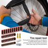1 Set Bike Inner Tire Repair Kit with 35/30/50MM Patch Glue Metal File MTB Road Mountain Bicycle Tire Puncture Repair Tools Bike Accessories