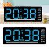 Digital Clock Desk Gifts with Temperature Easy To Read Wall LED for Living Room