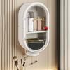 Wall Mounted Tableware Storage Box Dustproof Face Towel Storage Shelf Bedroom