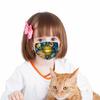 100PCS Children's Three-Layer Protective Dust-Proof Print Disposable Mask