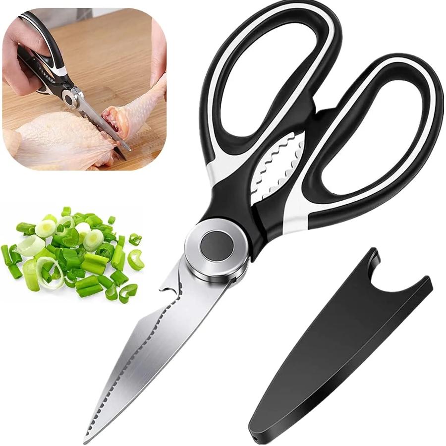 Kitchen Accessories Scissors Kitchen Shears Stainless Steal Multi Function Tool For Vegetable Green Onion Meat Barbecue
