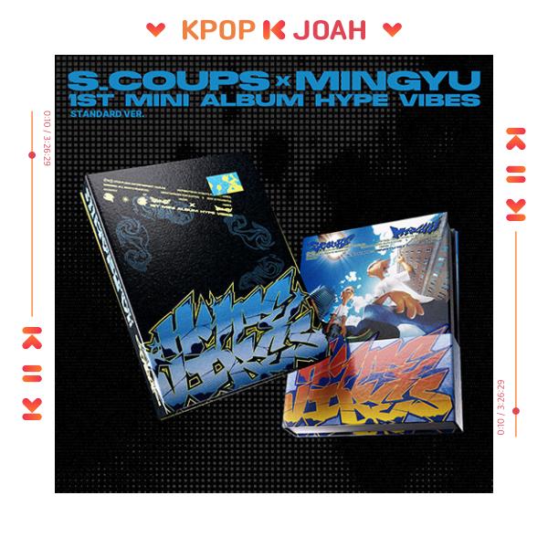 (Standard Ver.) S.COUPS X MINGYU of SEVENTEEN (SVT) [HYPE VIBES] 1st Mini Album
