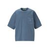 SS25 Fashion Round Neck Pullover Short Sleeve T-Shirt Unisex T-Shirt Light-Blue 2183B439-400