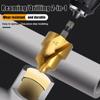 Hex Shank Water Pipe Repair Reamer Set Titanium Plated Stepped Drill Bit PPR Lifting Drill