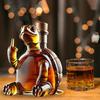 Tortoise Whiskey Bottle Sea Turtle Styling Design Glass Decanter Party Companion Decanter Bar