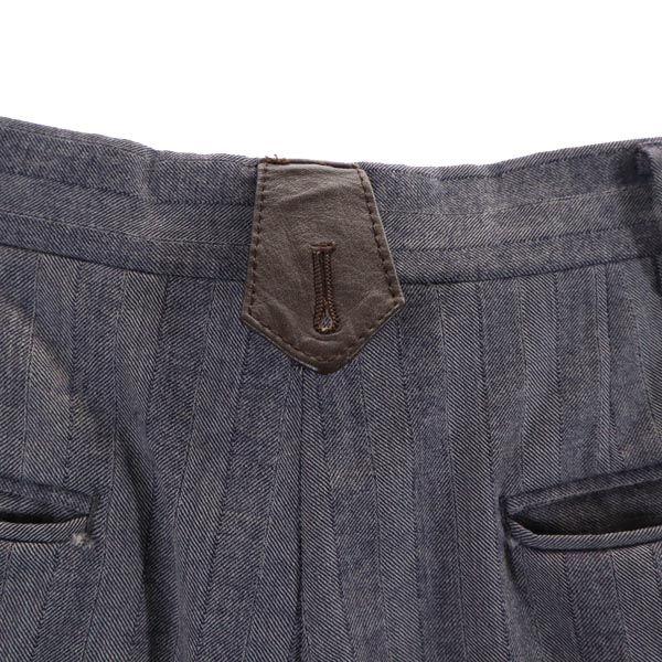 Paul Smith Made In Japan Wool Herringbone Suit Setup S Gray Men's Used