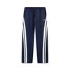 Li Ning Color Block Mid Rise Drawstring Comfortable Breathable Straight Leg Casual Pants Men Bottoms Deep-Navy AYKUA41-3