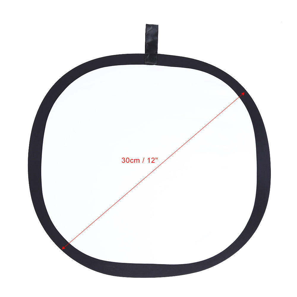 30cm White Balance Focus Board 18% Photography Gray Board Back Soft Light Portable