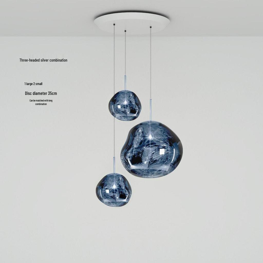 Nordic Modern Pendant Light – Creative Glass Lamp for Restaurants, Bars, Cafes, Dining Rooms, and Exhibition Halls.