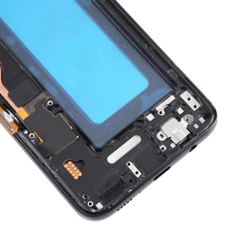 For Samsung Galaxy S8 SM-G950 TFT LCD Screen Digitizer Full Assembly with Frame (Black)