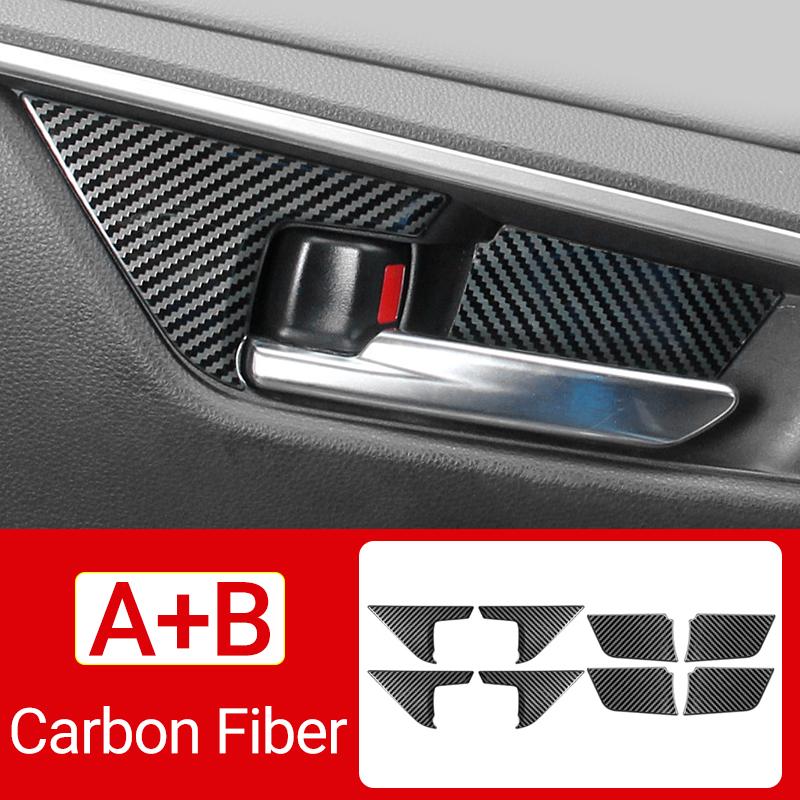 For Toyota RAV4 XA50 2019 2020 2021 2022 2025 2024 RAV 4 Hybrid Car Inner Door Handle Bowl Cover Trim Stickers Accessories