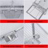 Large High-Sensitivity Mouse Trap Cage with Pedal Mechanism for Rodent Extermination
