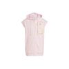 Adidas X Stella McCartney Collaboration Sportswear Sleeveless Hoodie With Logo Print Men Hoodies Pink IA7719