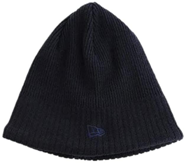 New Era Knit with Fleece Lining In Deep Navy Cap/Beanie