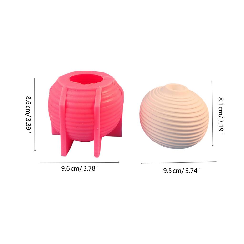Sphere Candle Holder Molds for Making Tealight Holder Candle Holder Home Decorations Ball Shaped Candlestick Molds