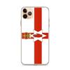 Coque iPhone - Irlande Du Nord - Drapeau - Souple - Multicolore - TPU Transparent