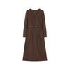 Spring New French Elegant Intellectual Temperament Slim Mid-length Dress for Women