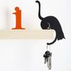 Yousheng Storage Rack Hanger Hook Strong Load-bearing Easy To Install Cat Shaped Decorative Wall Door Wooden Hook Key Hanger