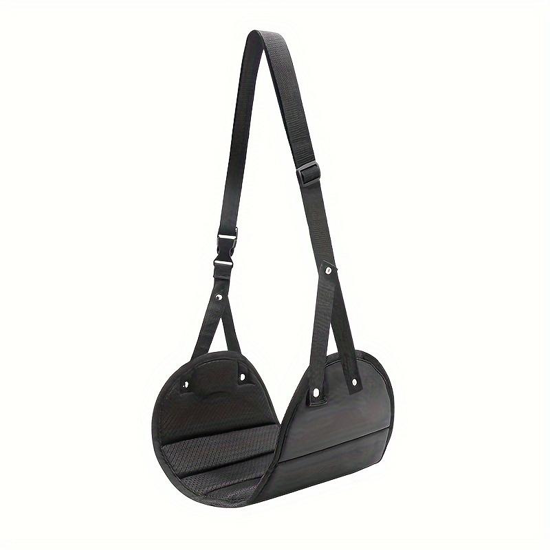 Airplane Foot Pedal Ergonomically Designed with Felt Pad - Portable Travel Hammock for Relieving Fatigue and Office Sling