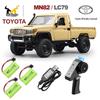 MN82 Toyota Licensed RC Off-Road Pickup Truck – 4WD Remote Control Rock Crawler