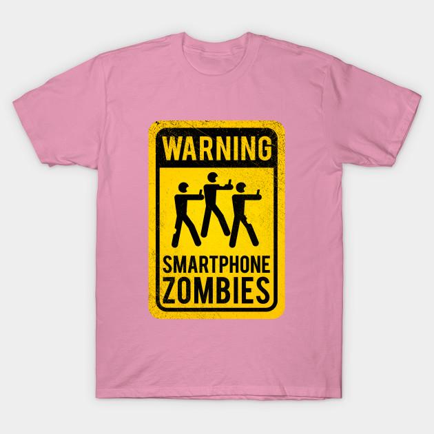 T Shirt Women Smartphone Zombies Harajuku Print Kawaii Tshirt Summer Short Sleeve Female T-Shirt Top Tee