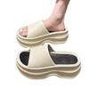 Summer Couple Indoor Home Bathroom Bath Thick Bottom Wear-Resistant Slip-on Slippers