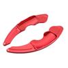 2x Red Aluminum Steering Wheel Paddle Shifter Extension For 13-17 Lexus IS NX RC