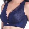 Super Large Size Bra Fat Mm Vest Type Steel Rimless Underwear