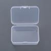 2Pc Transparent Plastic Storage Jewelry Box Container For Beads Earring Box For Jewelry Cosmetics Storage Box Case Container