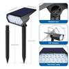 Solar Outdoor LED Spot Lights Waterproof 19 LEDs Solar Lawn Light for Landscape,Courtyard,Garden,Tree Decoration