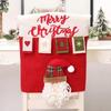 Christmas Chair Decoration Set Home Christmas Decoration Cartoon Chair Set Christmas Decoration Supplies Christma Chair Cover