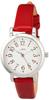Analog Lovely Silver Leather Strap Red [Fieldwork] GY044-4 Women's