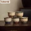 100ml Chinese Dunhuang Thousand Buddhas Master Cup Creative Lotus Flower Pattern Teacup Personal Tea Bowl Chazhan Teaset Gifts