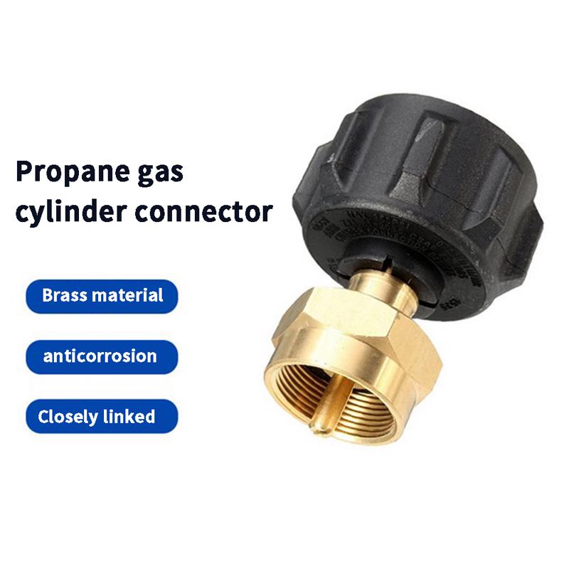 Tank Gas Propane Refill Adapter Qcc1 Regulator Valve Converter Adapter Bbq Tools