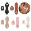 6 Pcs Leather Snap Buckles Practical Snap Button Closure Sew On Leather Purse Closure Fasteners with Sewing Holes