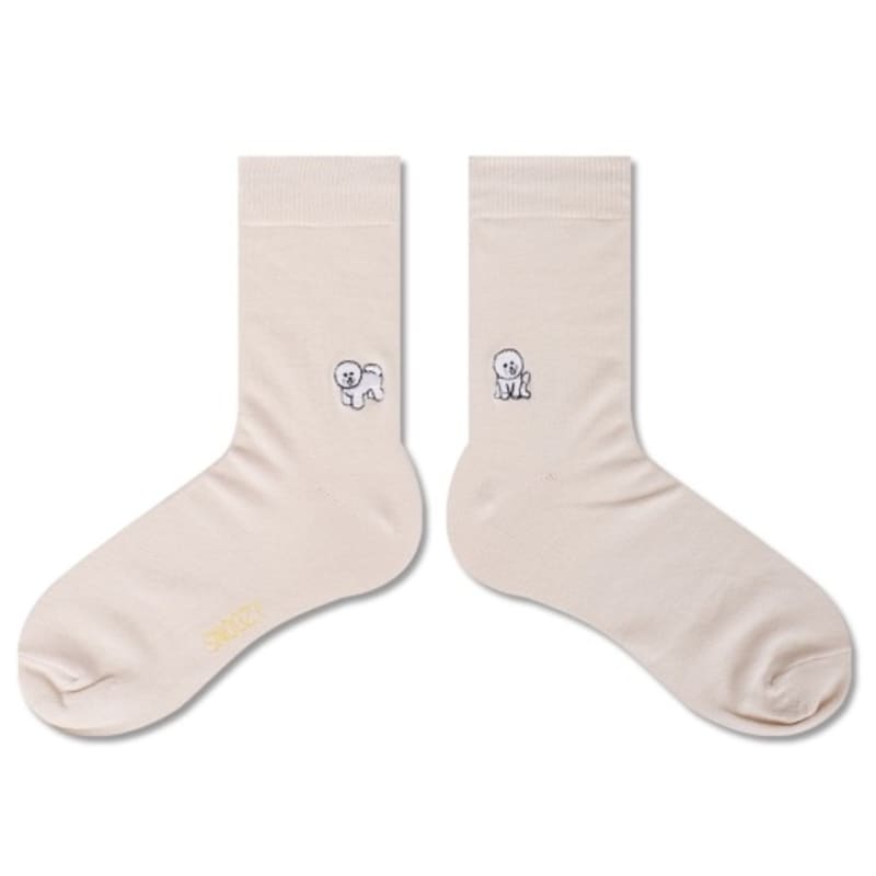 SNOOZY EM-Beige (Bichon)