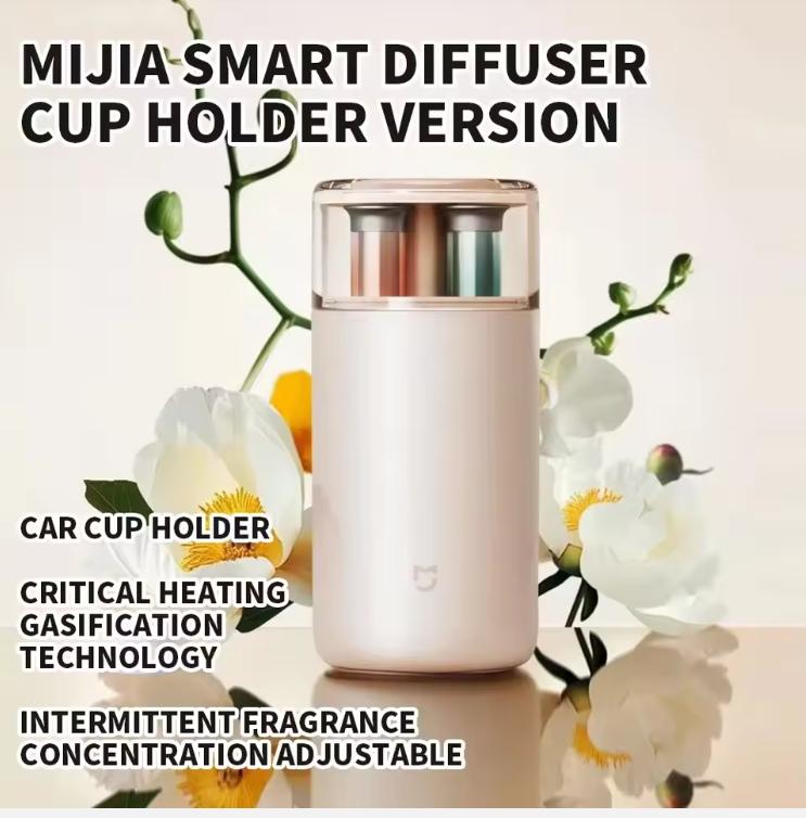 Xiaomi Mijia Automatic Perfume Machine Set Vehicle 5 Gear Air Freshener Spray Bedroom Car Lasting Fragrance Deodorizing Type-C