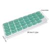 Moisture Proof 31 Grid Pills Box Independent Cell Medicine Container Pill Organizer  Travel