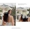 Straw Hat Women's Seaside Beach Hat Summer Temperament All-match Fashion Sun Hat Sunscreen Anti-ultraviolet Sun Hat