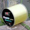 FTK 500 м многоцветная леска нейлоновая нейлоновая искусственная углеродная монофильная леска для ловли карпа