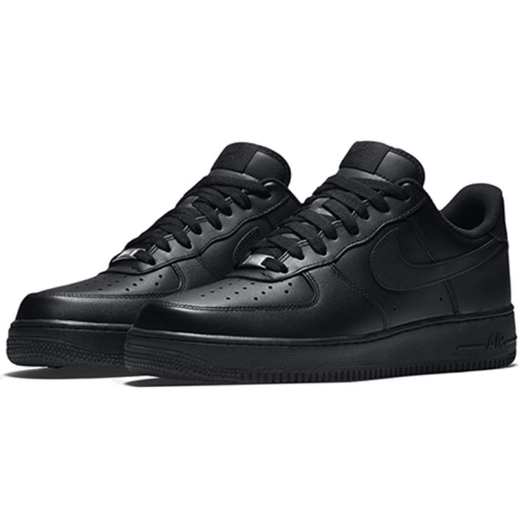 Nike Air Force 1 07 Black Unisex Sneakers 315122-001