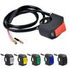 12V Motorbike Motorcycles Headlight Switch Handlebar Switch Turn Signal Lights Push Button