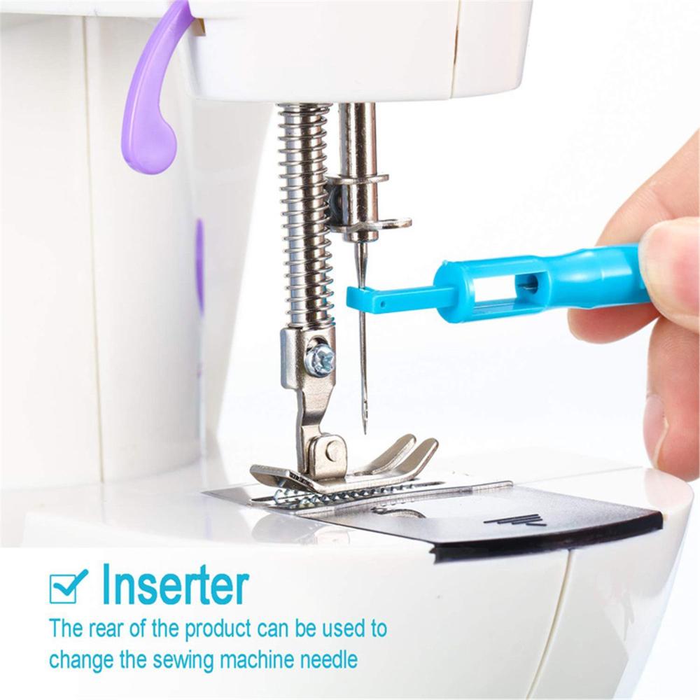Handicraft Sew Up DIY Needle Threader Stitch Insertion Tool Automatic Thread Device Sewing Machine