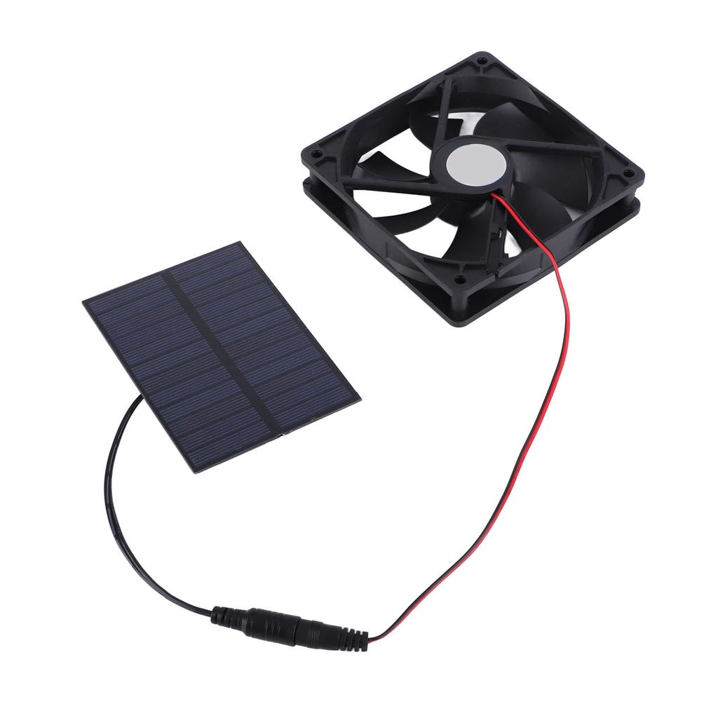 Solar Panel Fan Professional Solar Powered Exhaust Fan Kit for Chicken Coops Greenhouses Sheds Pet